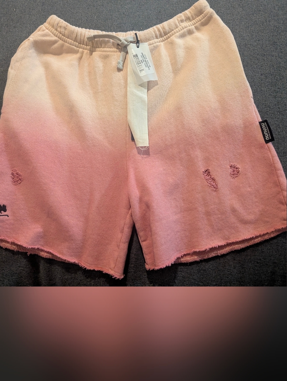 nununu Ombre Pink Athletic Shorts
